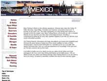 Tablet Screenshot of bassfishingmexico.com